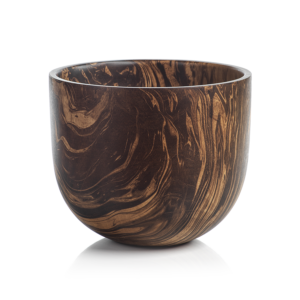 Marbled Mango Wood Decorative Bowl